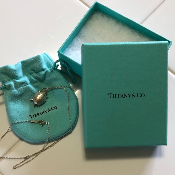 Jewelry | Tiffany Co Turtle Necklace 